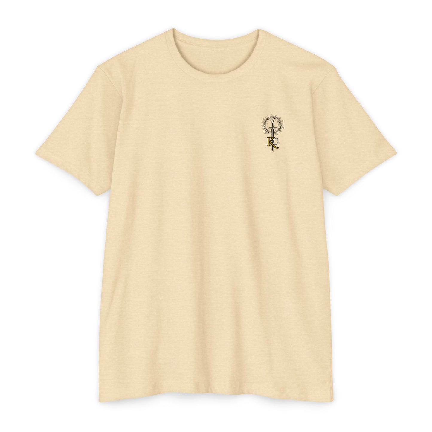 Mens Born a King CVC Jersey T-shirt