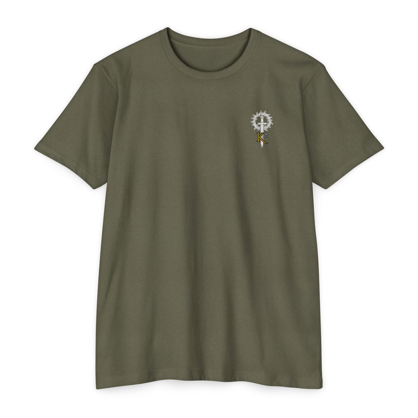 Mens Born a King CVC Jersey T-shirt