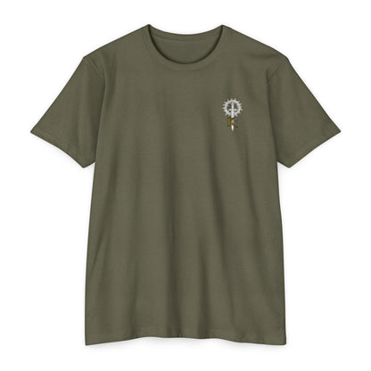 Mens Born a King CVC Jersey T-shirt