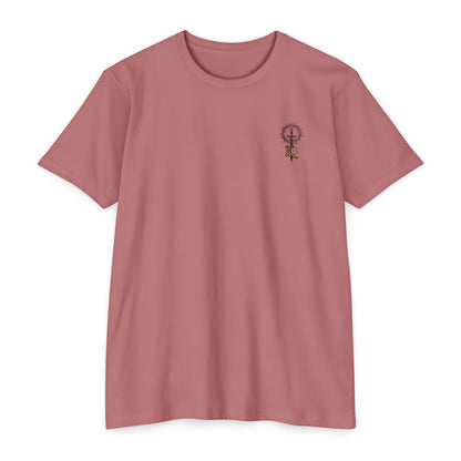 Mens Born a King CVC Jersey T-shirt