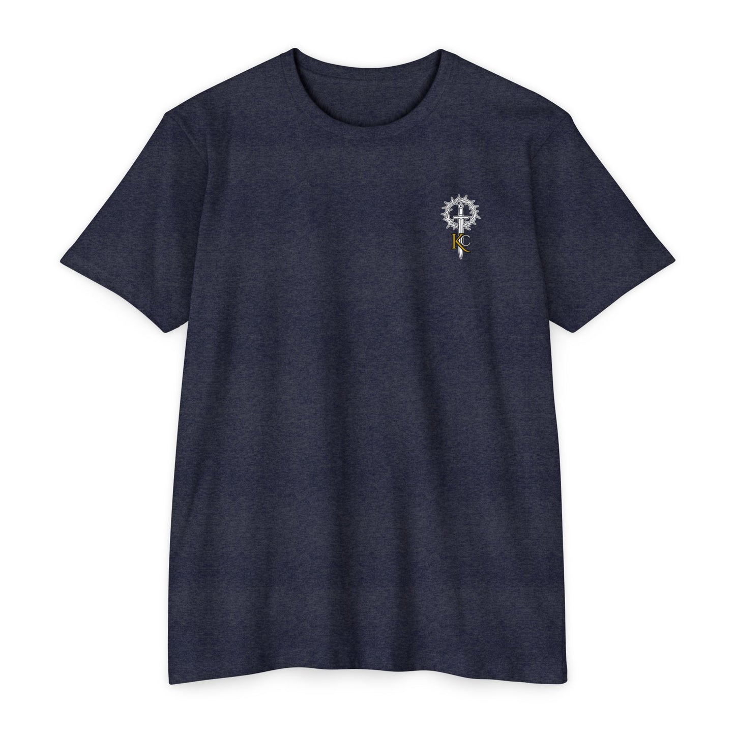 Mens Born a King CVC Jersey T-shirt