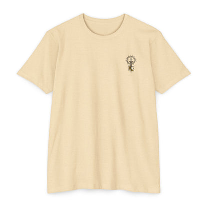Mens Born a King CVC Jersey T-shirt