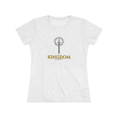 Kingdom Combat Women's Triblend Tee