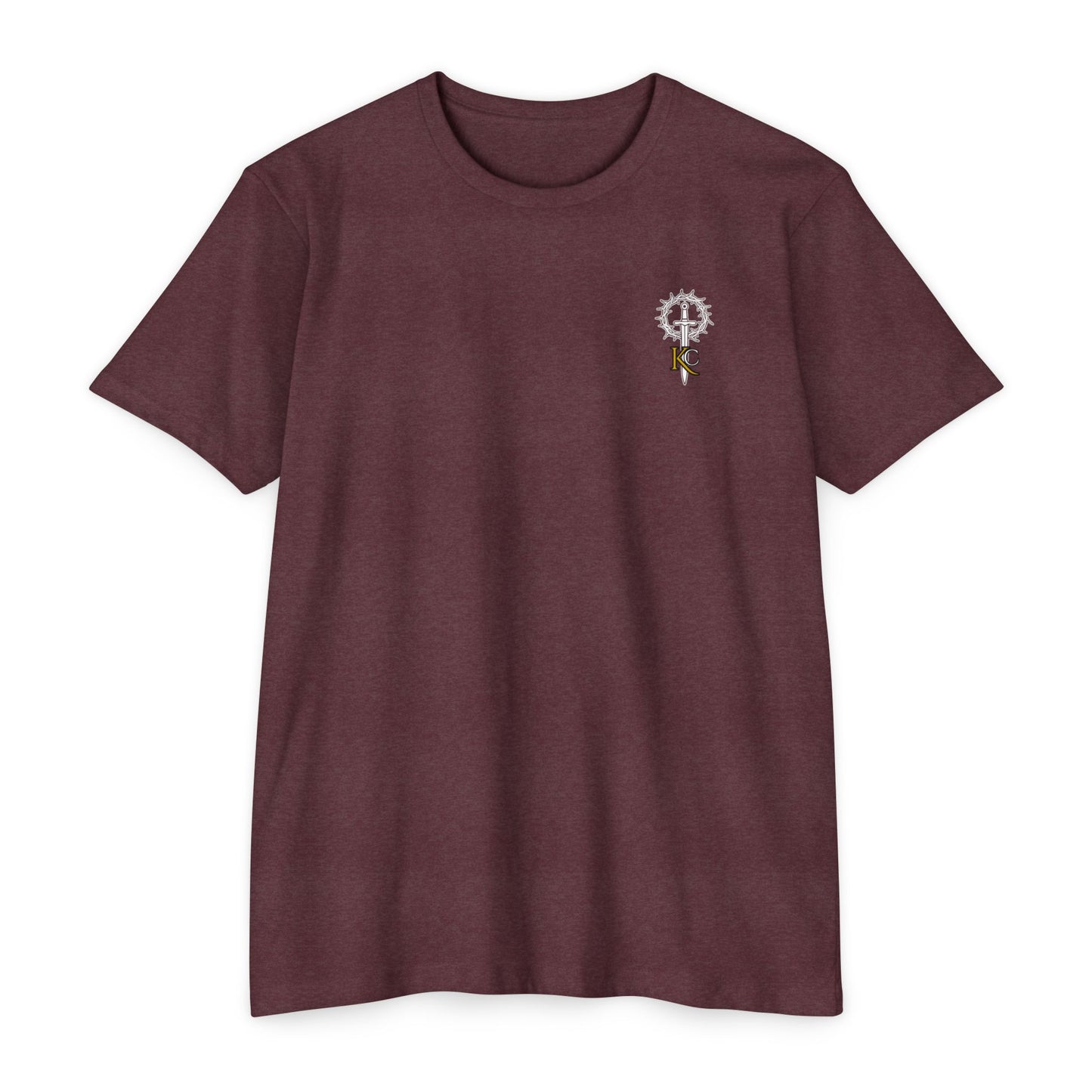 Mens Born a King CVC Jersey T-shirt