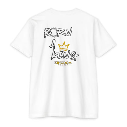 Mens Born a King CVC Jersey T-shirt