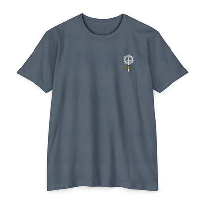 Mens Born a King CVC Jersey T-shirt