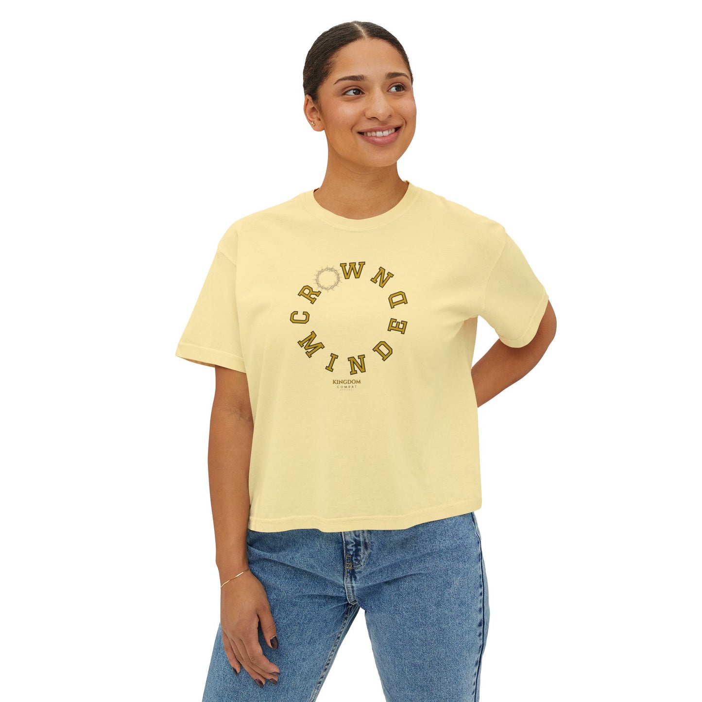 Crowned Minded Women's Boxy Tee