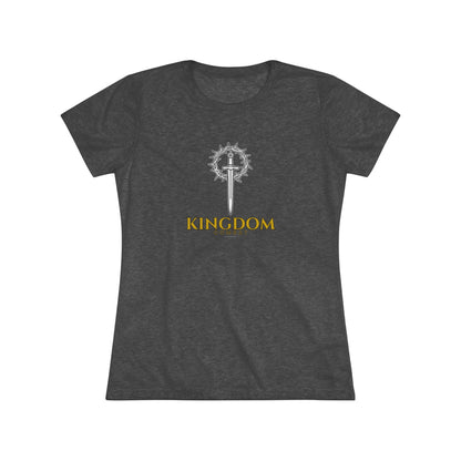 Kingdom Combat Women's Triblend Tee