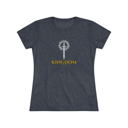 Kingdom Combat Women's Triblend Tee