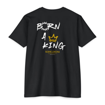 Mens Born a King CVC Jersey T-shirt