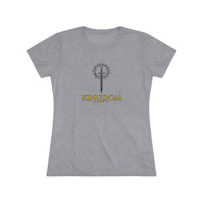 Kingdom Combat Women's Triblend Tee